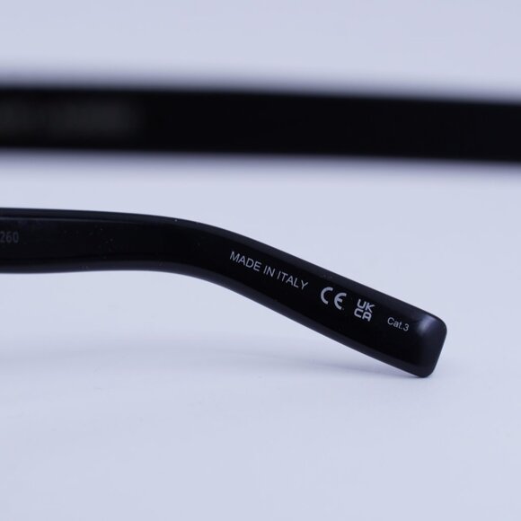 ?️ New Saint Laurent SL706 001 Sunglasses - Light Gold Frame, Nicotine Lenses main image 8